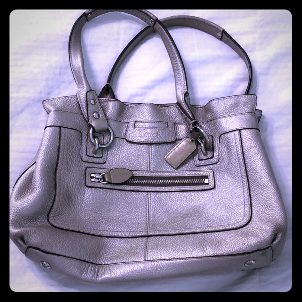 Authentic Leather Coach bag / purse
